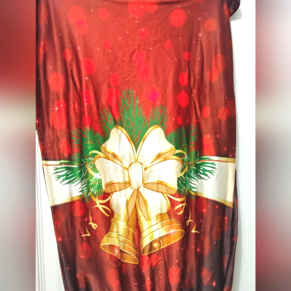 261H902 NNT Festive Red Christmas Chair Covers